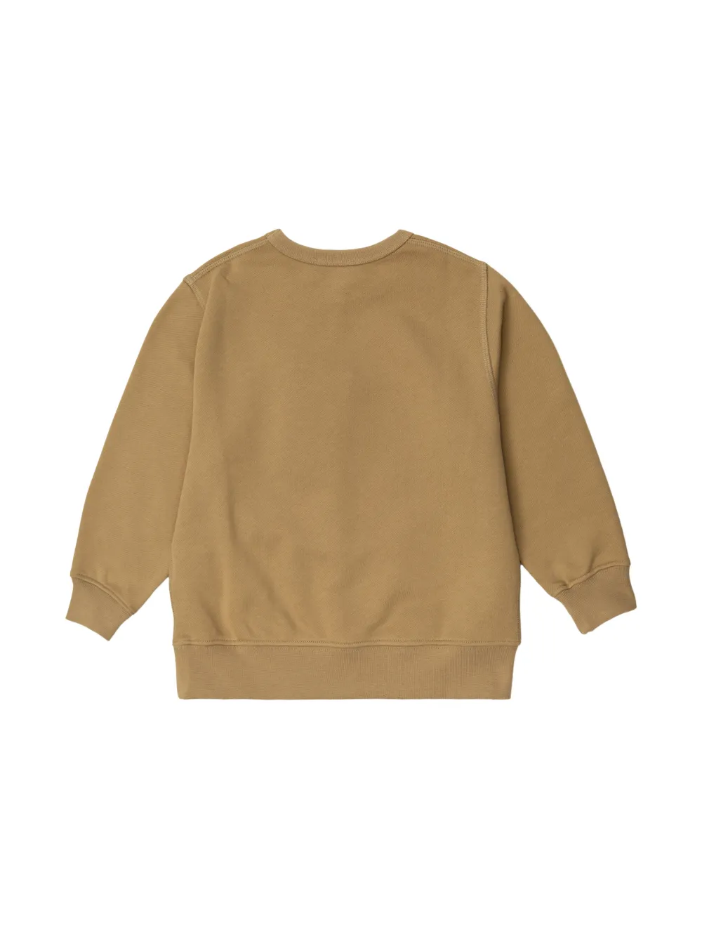 Versace Kids Medusa embroidered sweater Beige