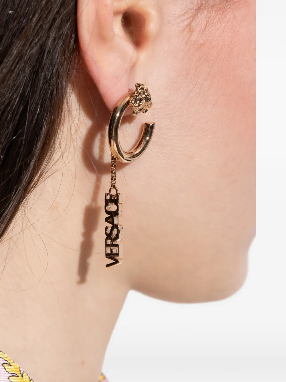 Versace Medusa-logo earrings - Goud