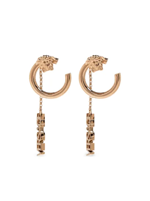 Versace Medusa-logo earrings