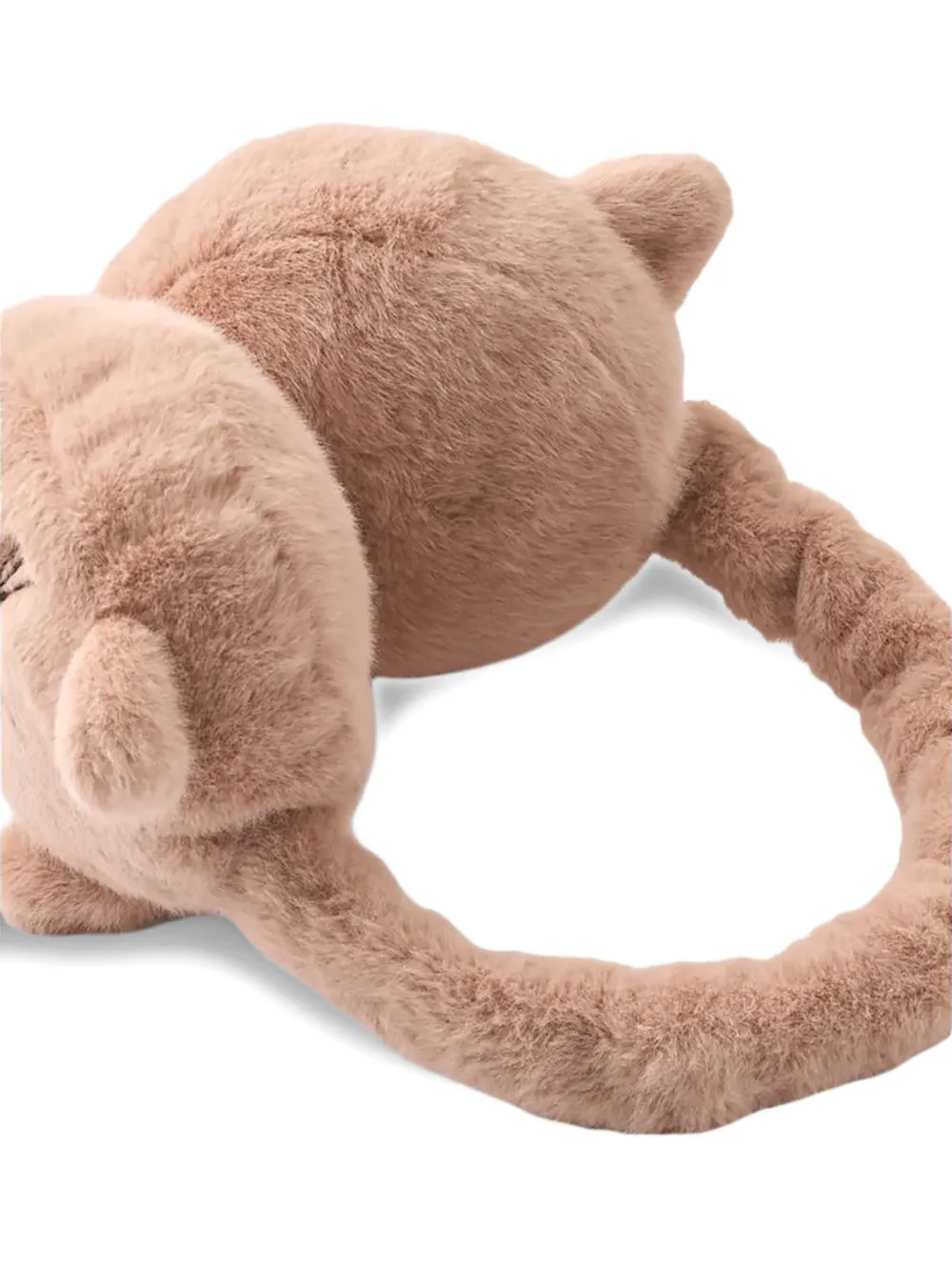 Liewood Timothy Cat-embroidered Ear Warmers In Neutral