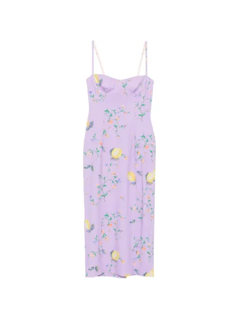 MOSCHINO JEANS lemon-print dress