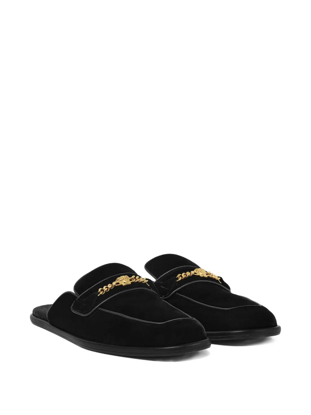 Versace Medusa Head muiltjes Zwart
