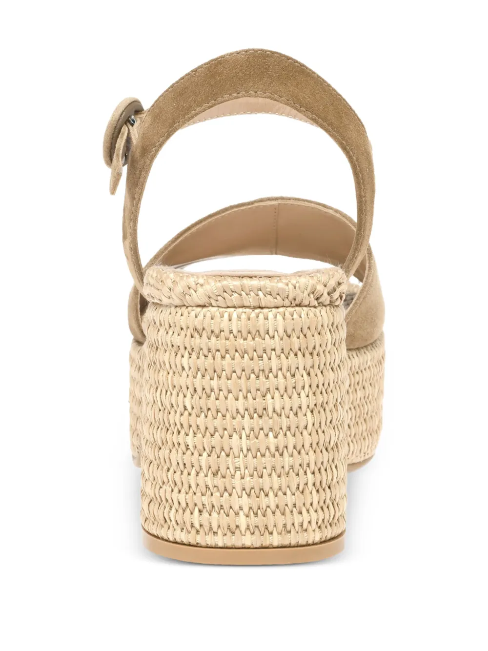 Gianvito Rossi 75mm Carol Buckle-suede Sandals In Brown