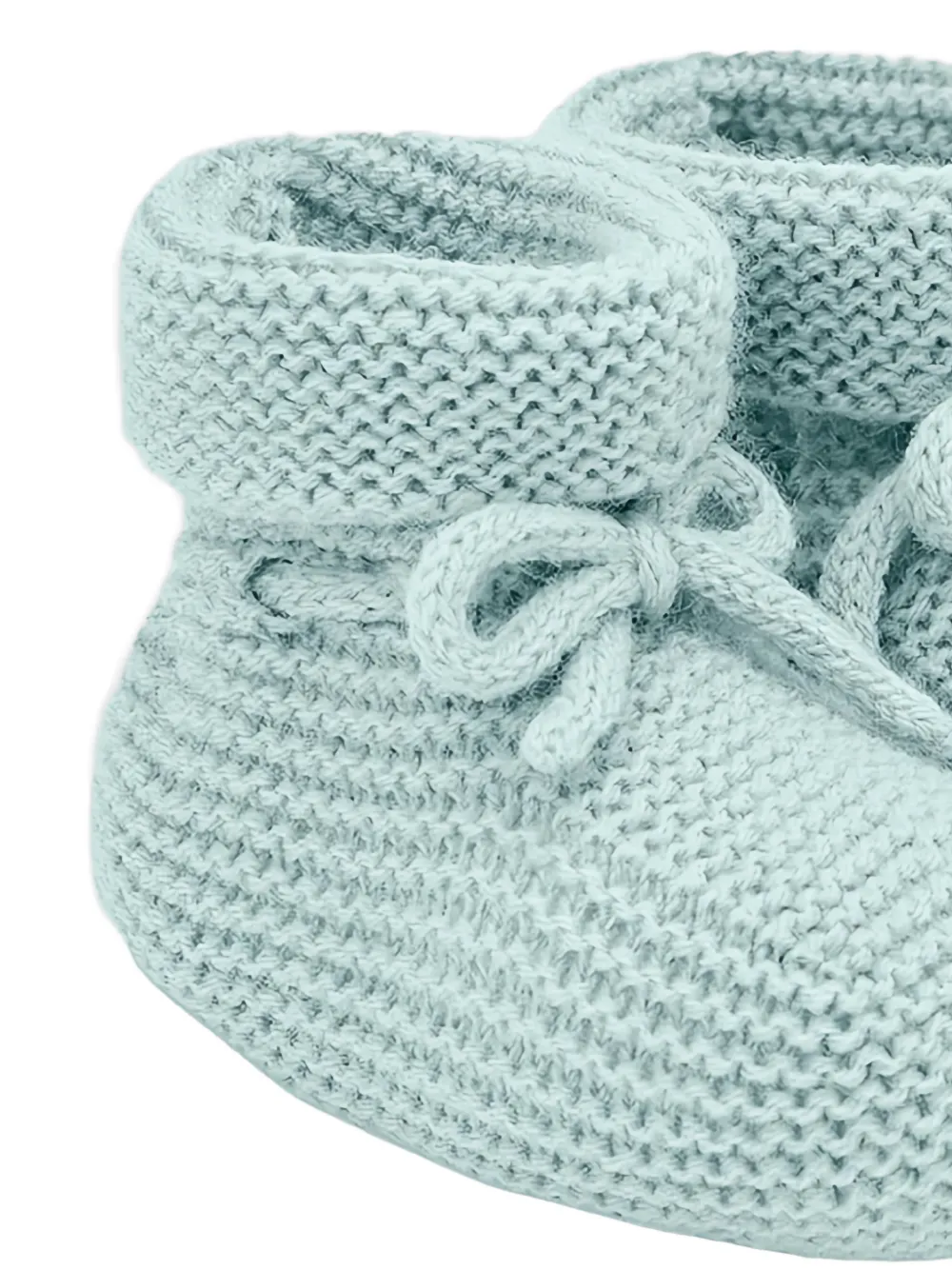 Paz Rodriguez ribbed crib shoes - Groen