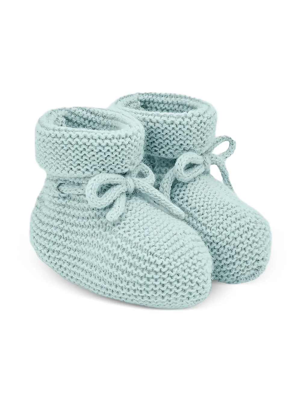 Paz Rodriguez ribbed crib shoes - Verde