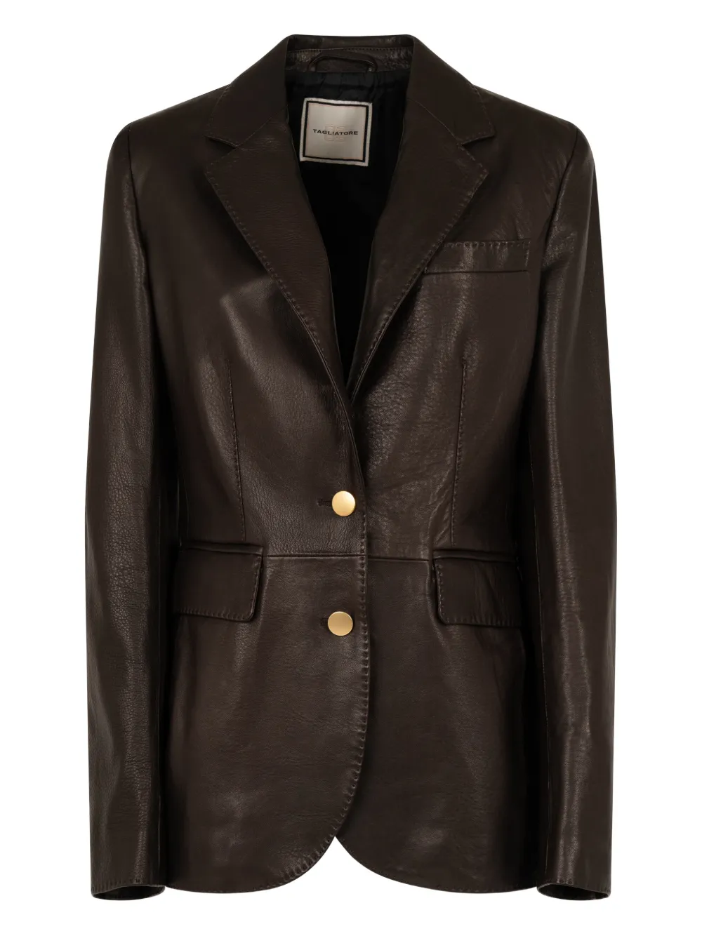 Tagliatore Sophie Leather Jacket In Multi