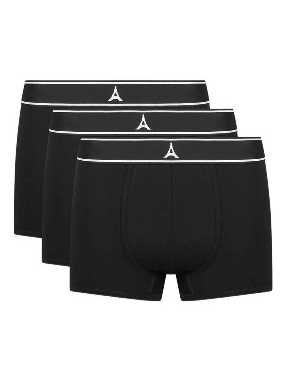 Manière De Voir logo-waist boxers (pack of three) | Black | Image 1