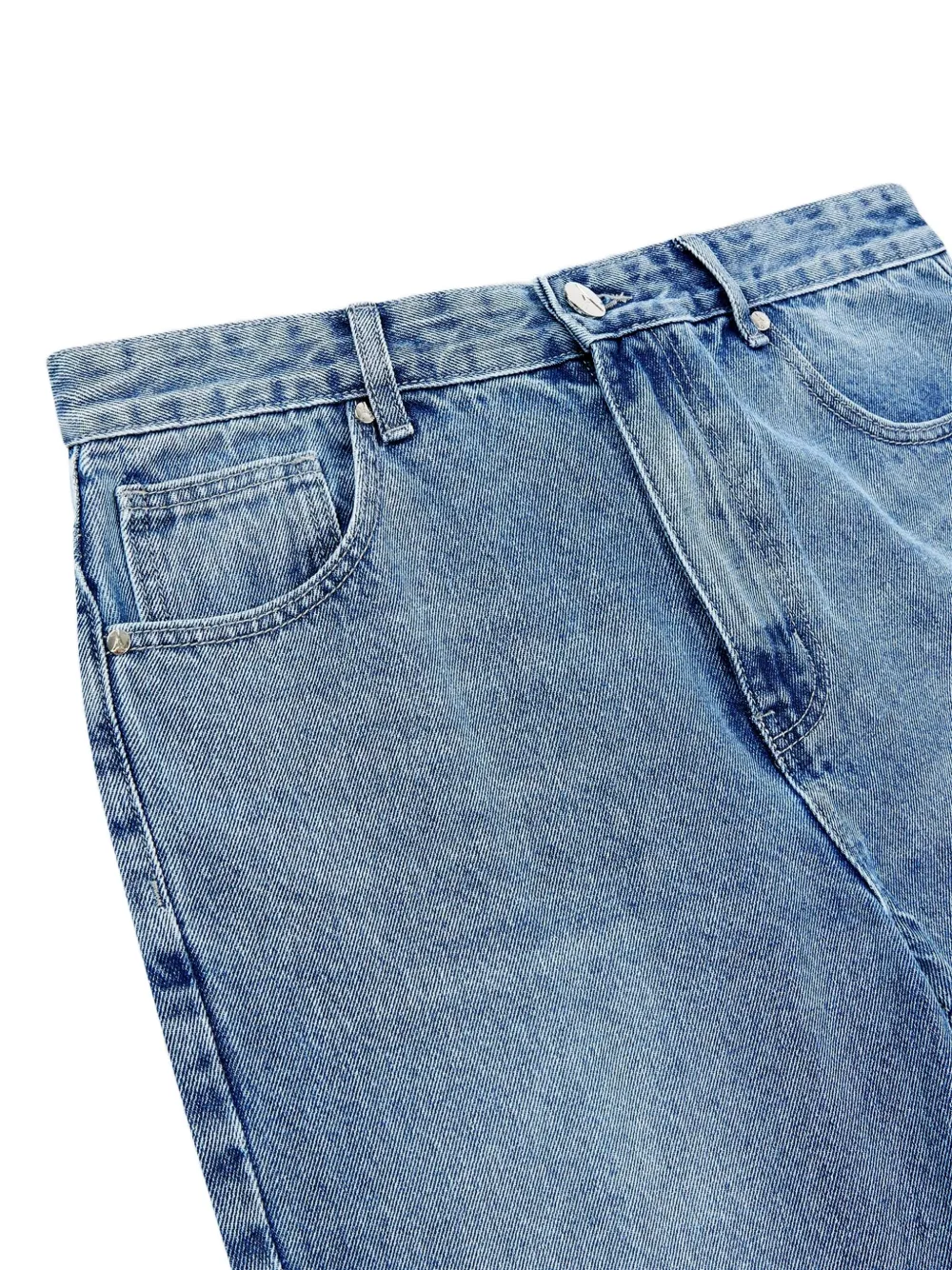 Manière De Voir Jeans met vijf zakken Blauw