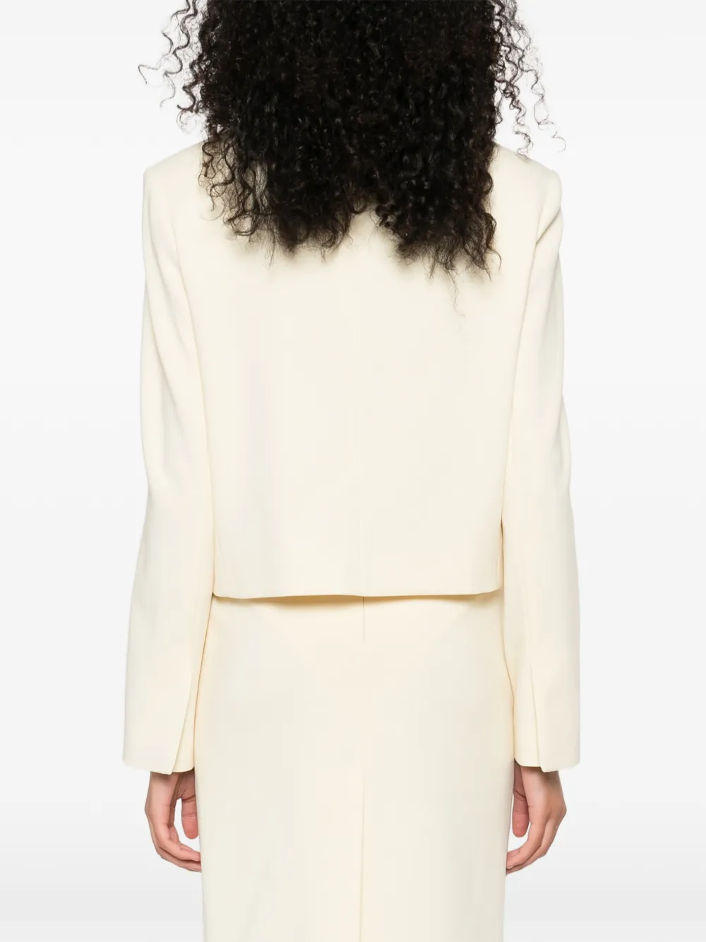 A.M.G. Jack met ronde hals Beige