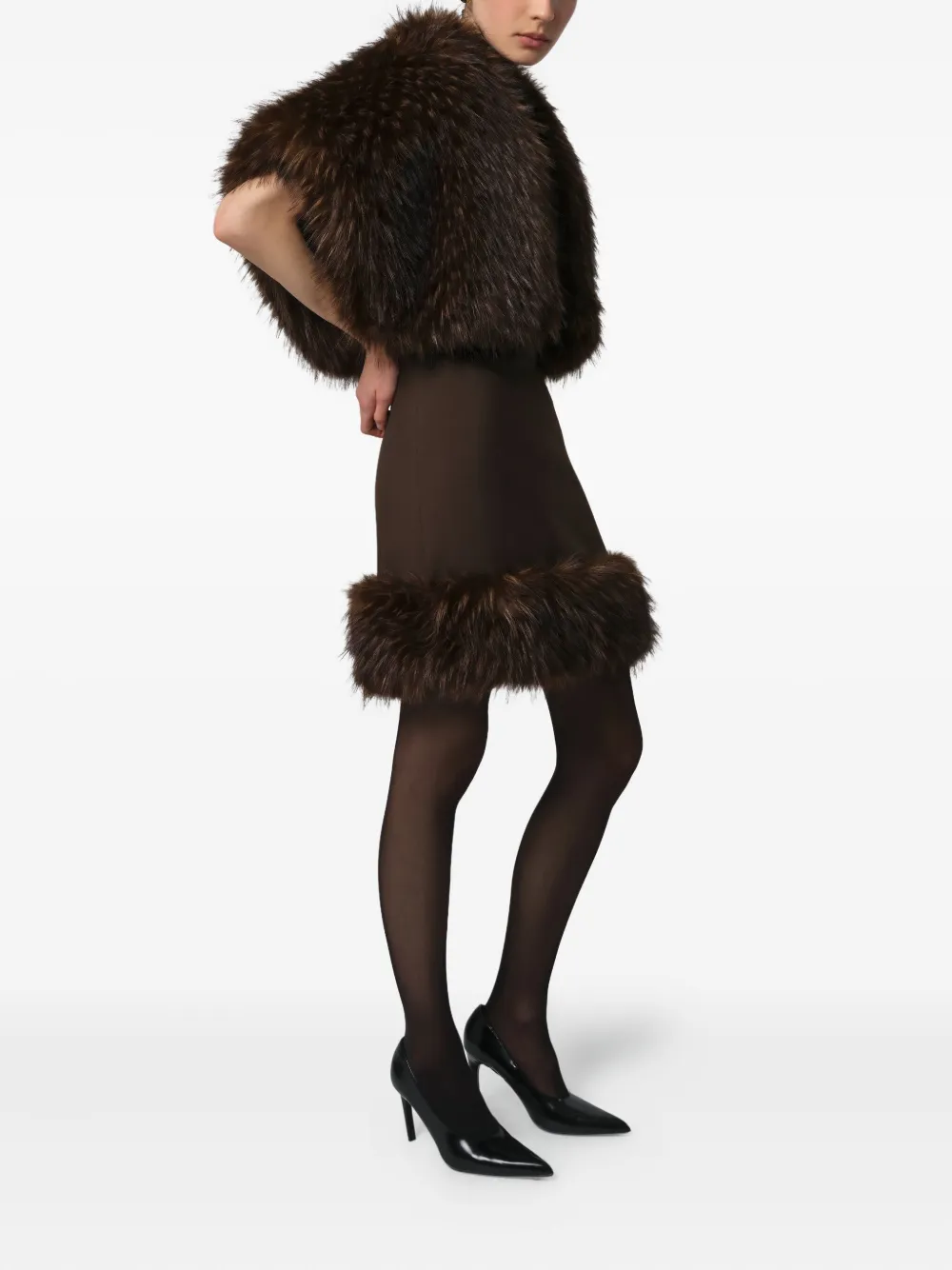 Apparis Devin Shrug In Brown