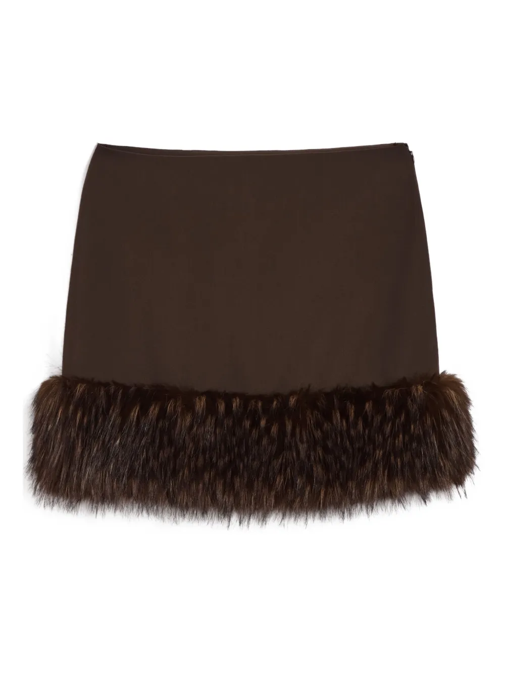 Apparis Meadow Mini Skirt In Brown