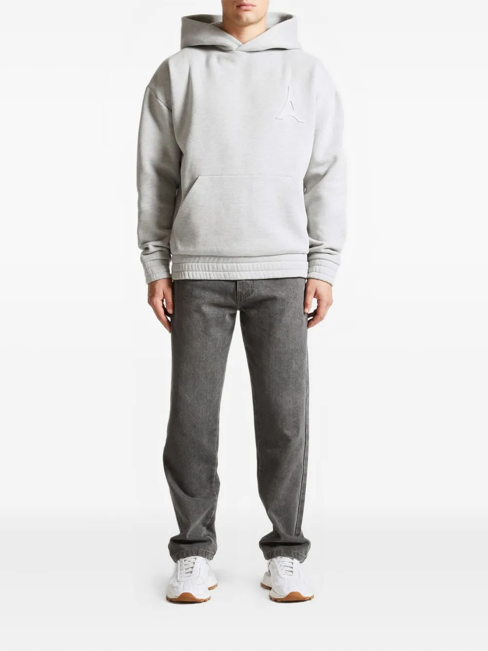 Manière De Voir Victor hoodie Grijs