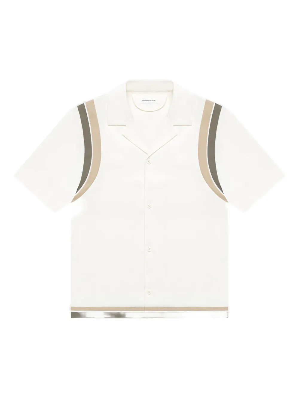 Manière De Voir revere-collar shirt - Toni neutri