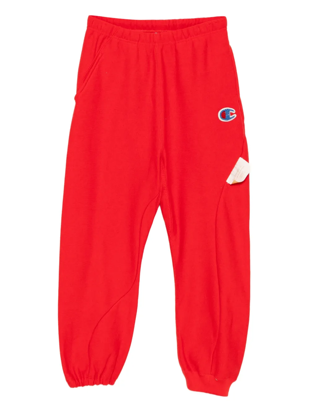 Undercover X Champion Logo-embroidered Track Pants In Red