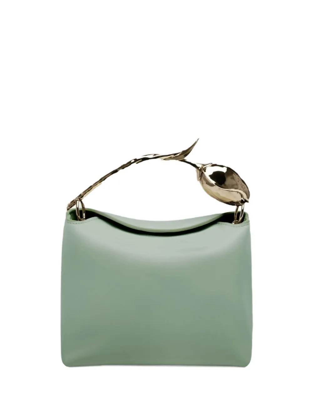 ERDEM Borsa Bloom mini con catena - Verde