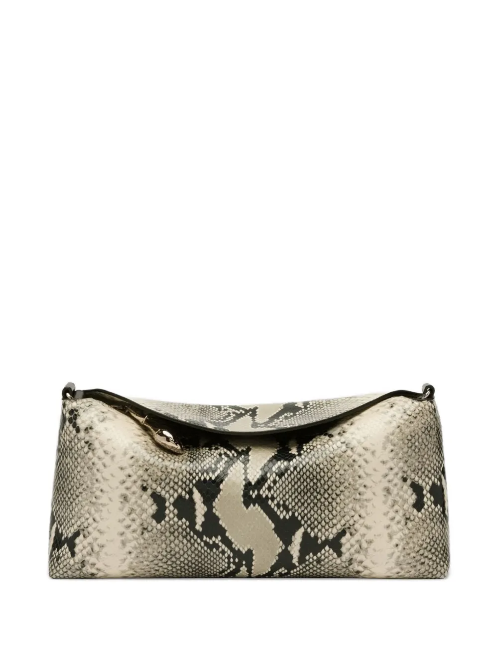 Erdem East West Bloom Shoulder Bag In Neutral