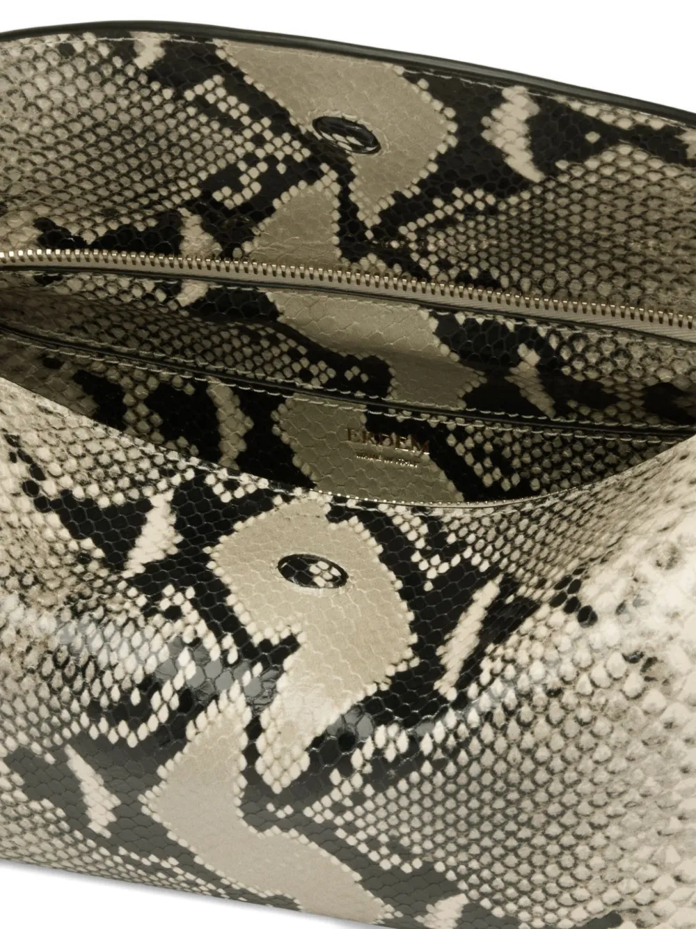 Erdem East West Bloom Shoulder Bag In Neutral