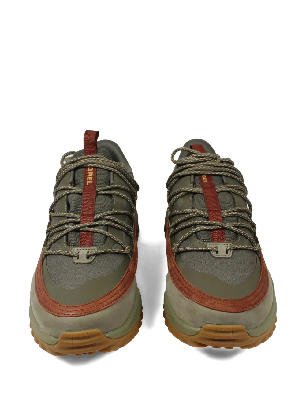 SOREL x leren sneakers Groen