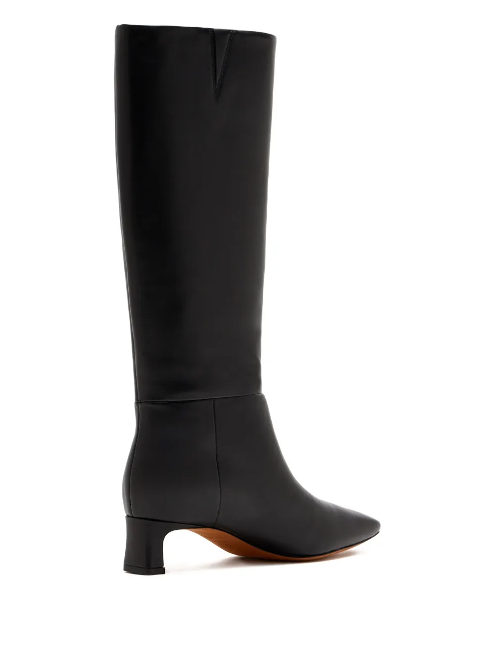 Vince 40mm Harlan Square-heel Boots In Black