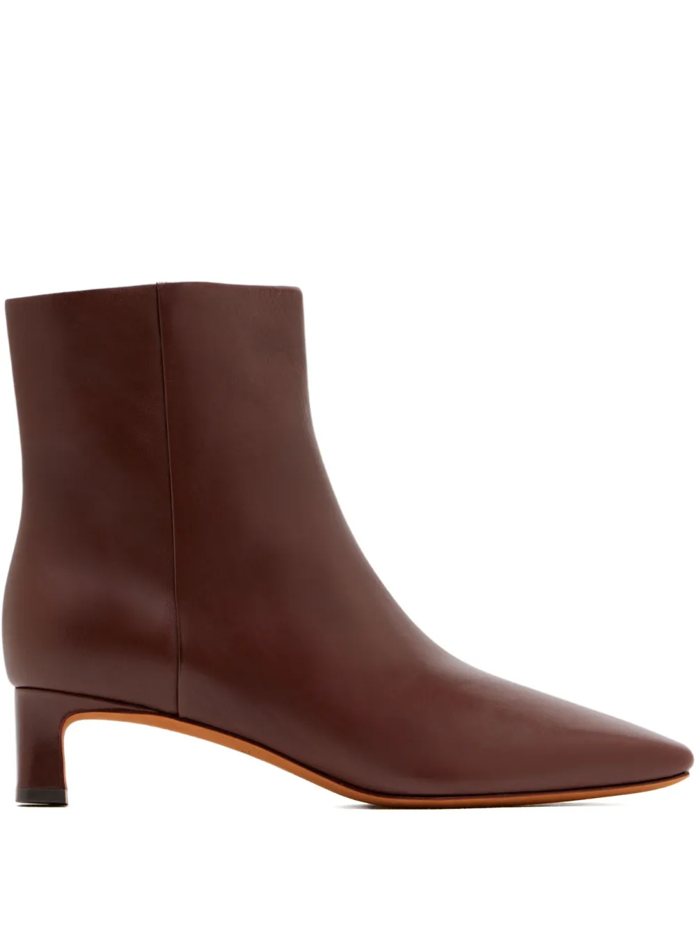 Vince 40mm Harlan square heel ankle boots | Brown | Image 1