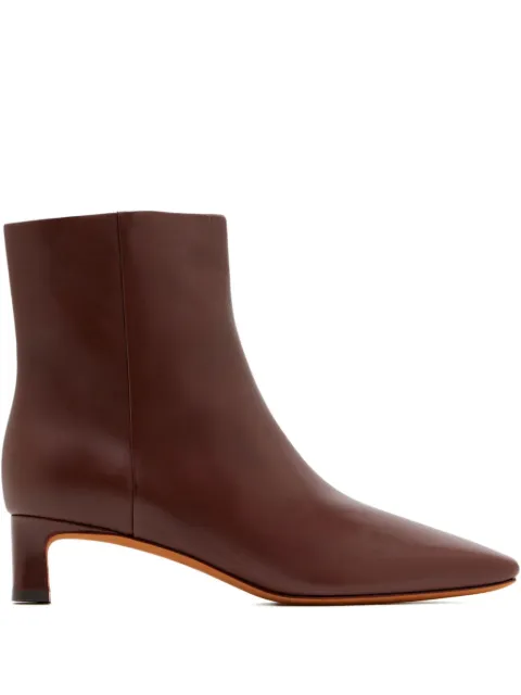 Vince 40mm Harlan square heel ankle boots