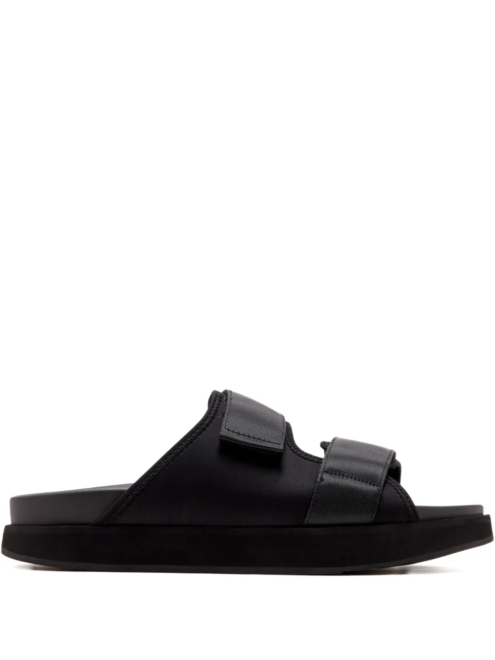 Onwuad Strap Platform Sandals In Black