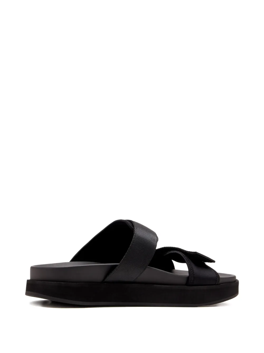 Onwuad Strap Platform Sandals In Black