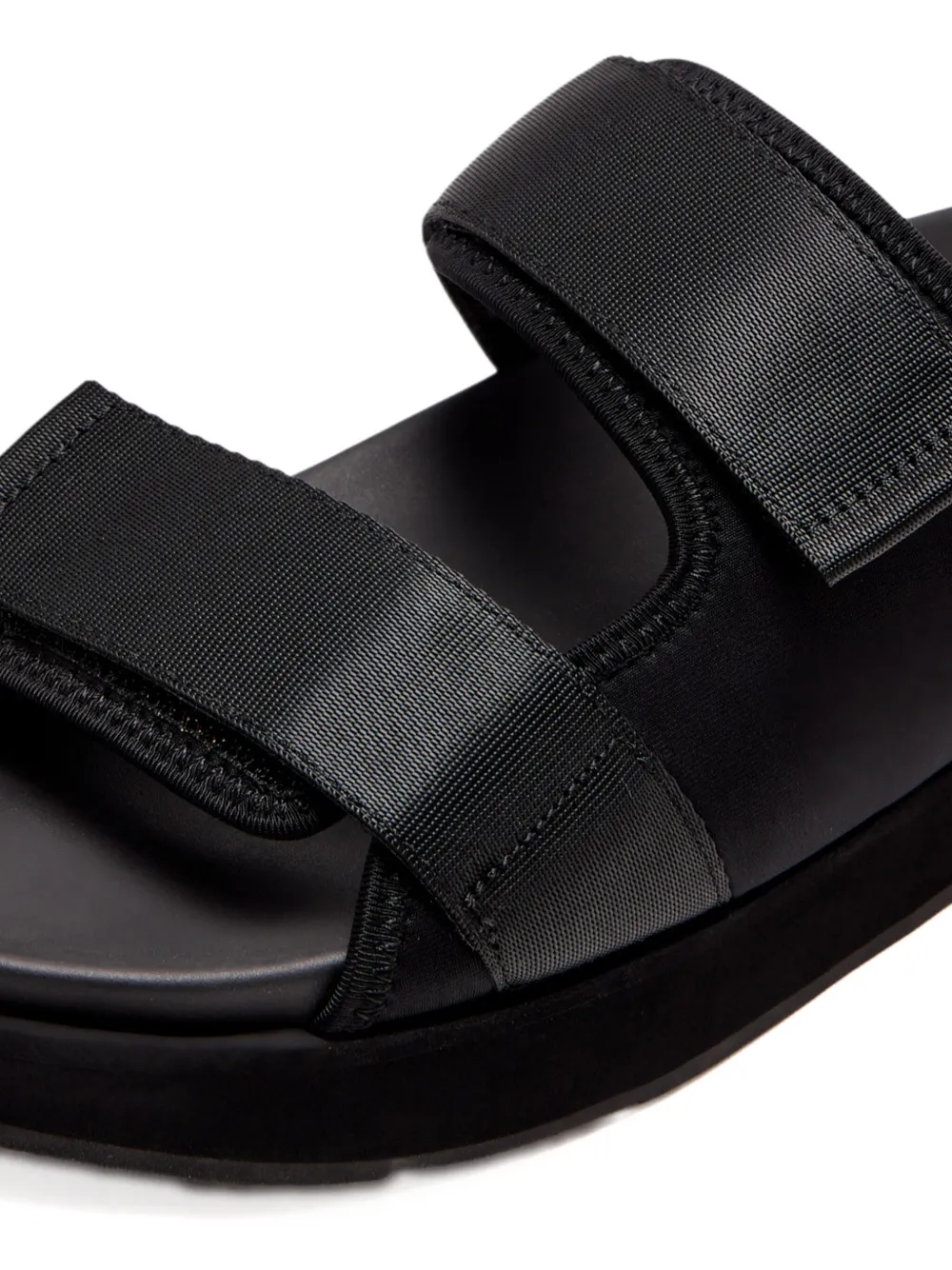Onwuad Strap Platform Sandals In Black