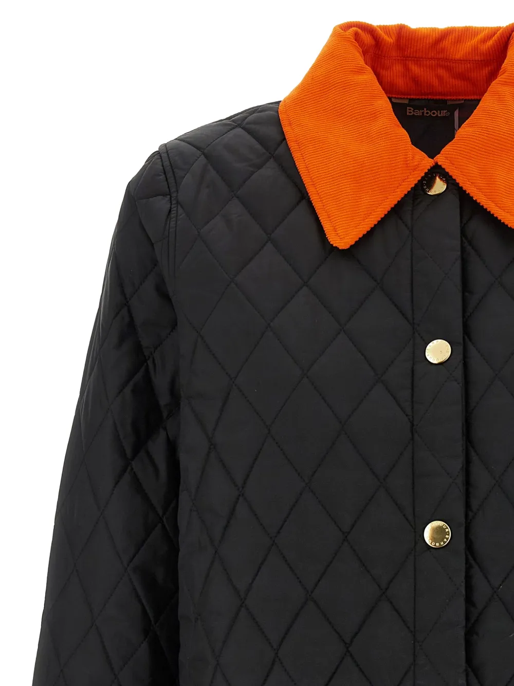 Barbour Icons Modern Liddesdale Quilted Coat In Black