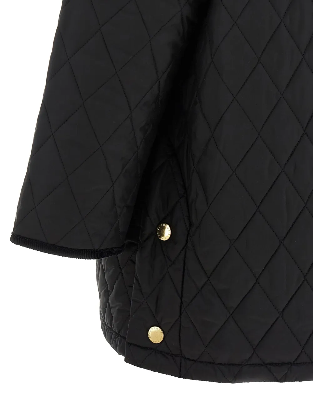 Barbour Icons Modern Liddesdale Quilted Coat In Black