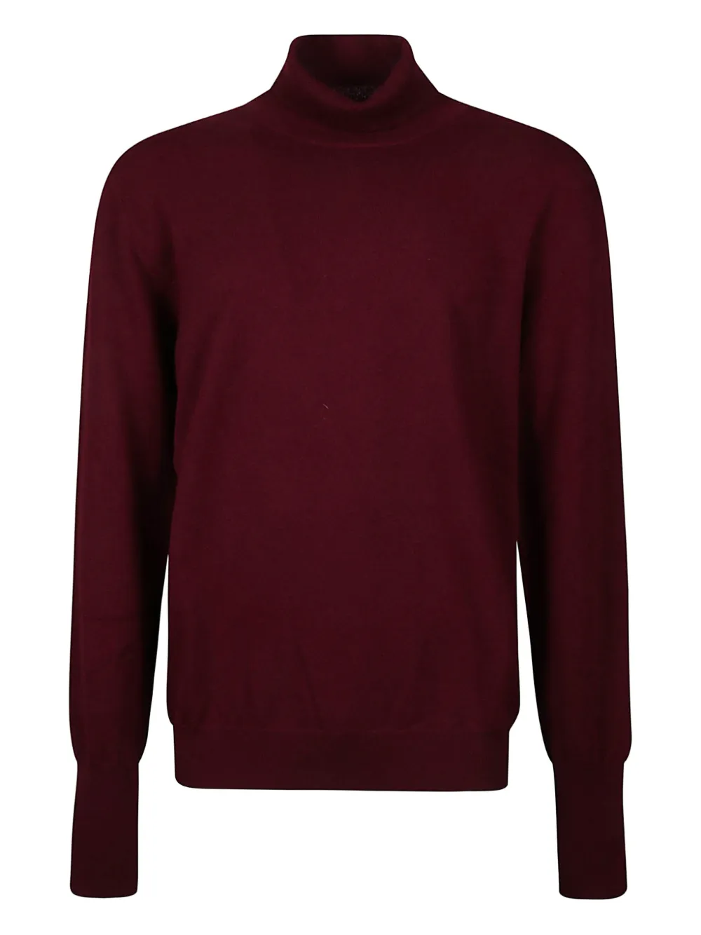 Ballantyne turtleneck cardigan - Red