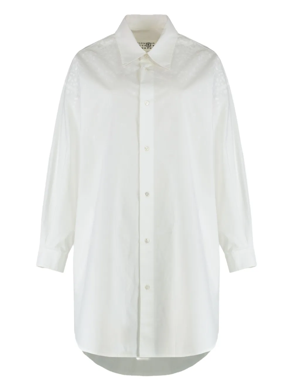 MM6 Maison Margiela cotton shirt - ホワイト