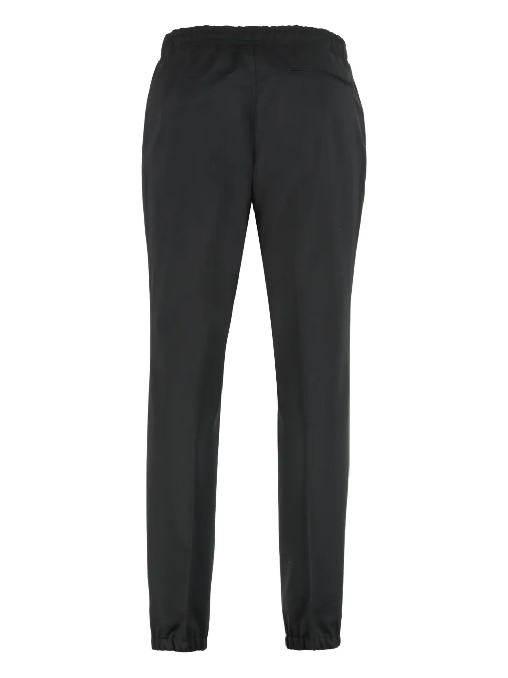 Zegna pressed-crease trousers - Zwart
