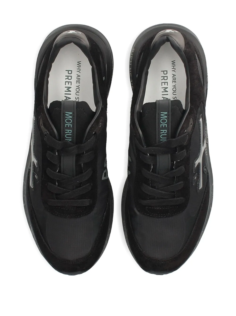 Premiata Moerund 7795 sneakers met logoprint Zwart