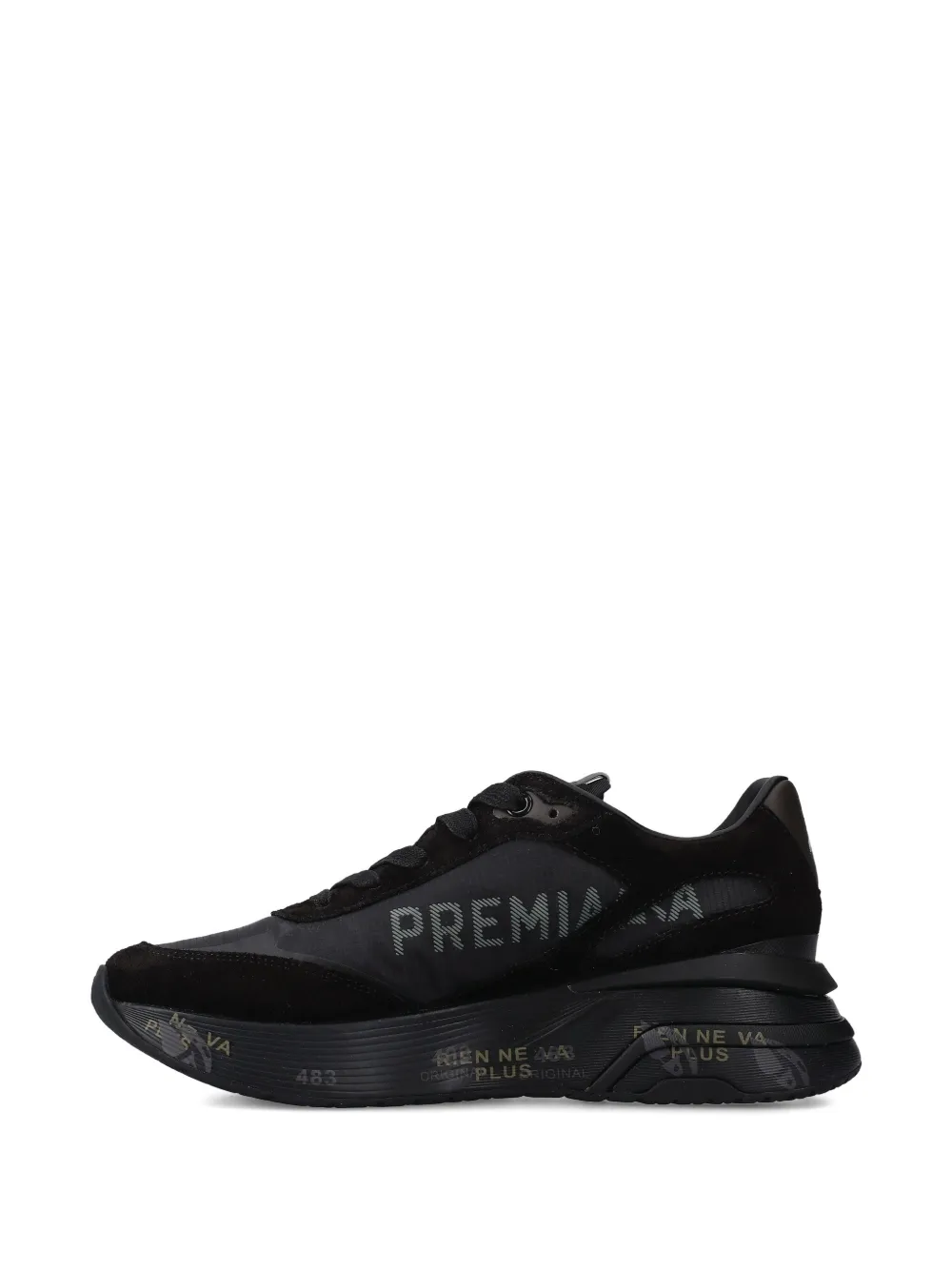Premiata Moerund 7795 sneakers met logoprint Zwart