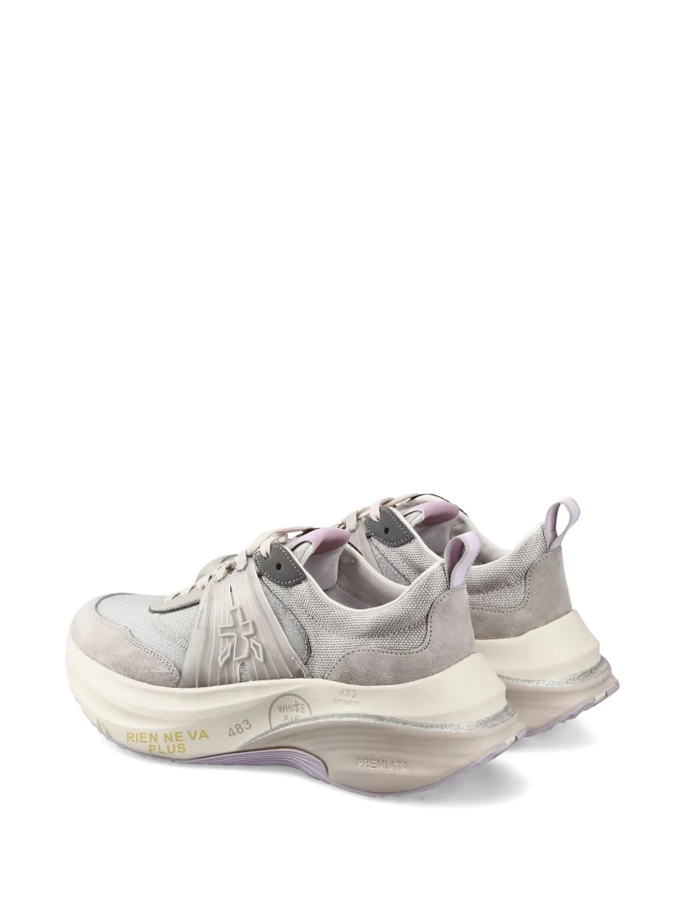 Premiata Hill 7859 sneakers met logodetail Grijs