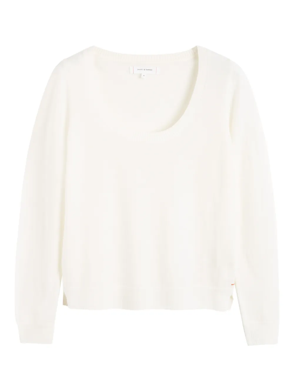 Chinti & Parker scoop-neck sweater · M