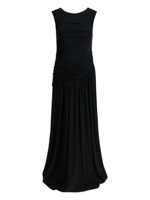 R2W ruched maxi dress