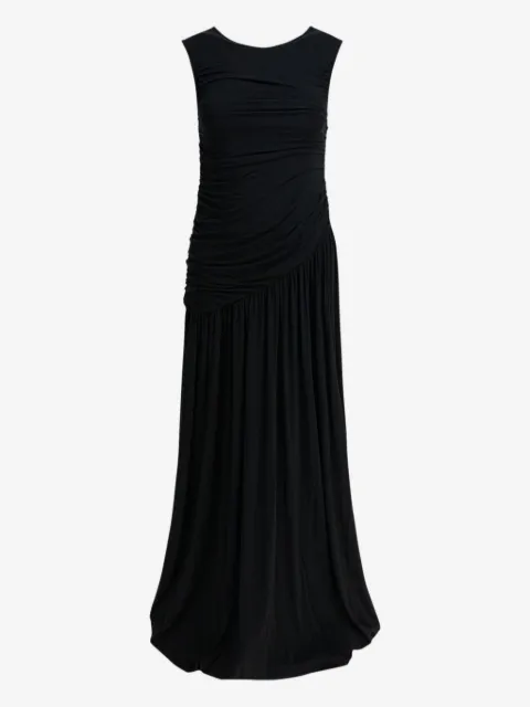 R2W ruched maxi dress
