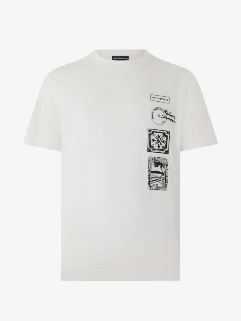 Emporio Armani graphic-print T-shirt