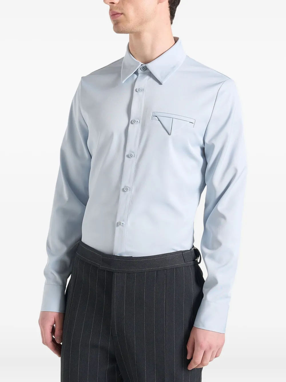 Manière De Voir Tom long-sleeve shirt - Blauw