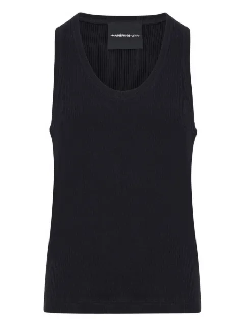 Manière De Voir Justin ribbed-knit vest