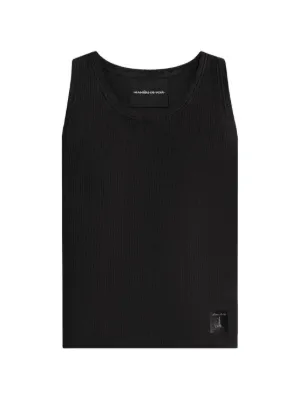 Jean Paul Gaultier piercing-detail Tank Top | Black | FARFETCH GE