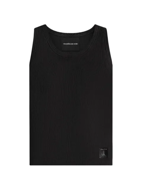 Manière De Voir Justin ribbed-knit vest