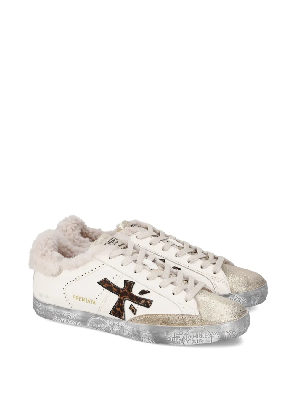 Premiata Stevend 7606m Sneakers In White