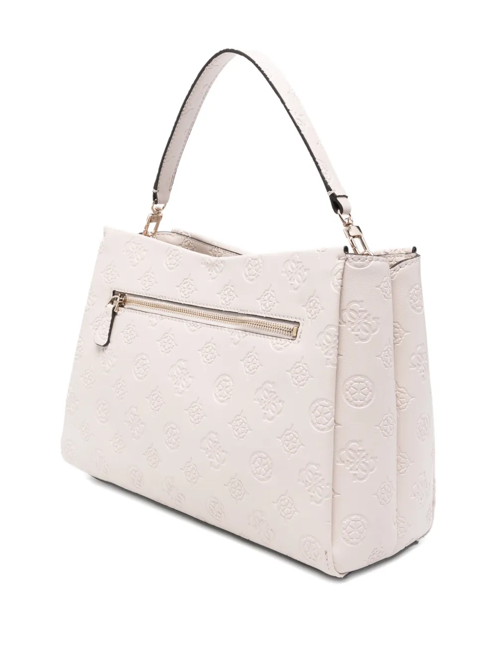GUESS USA Tisha 4G-monogram tote bag - Beige