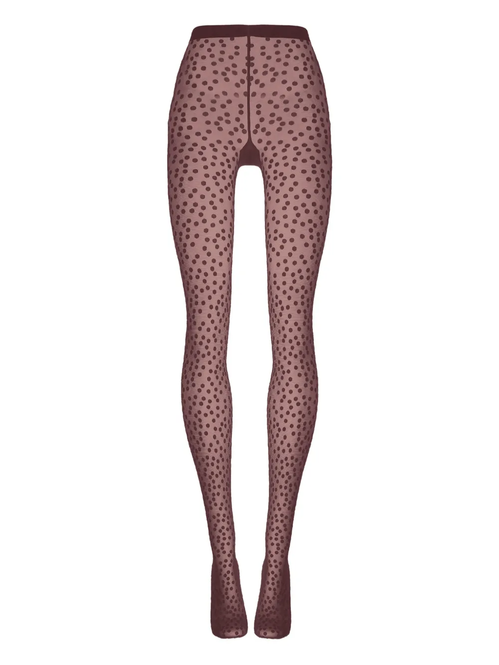 Wolford dots tights - Marrone