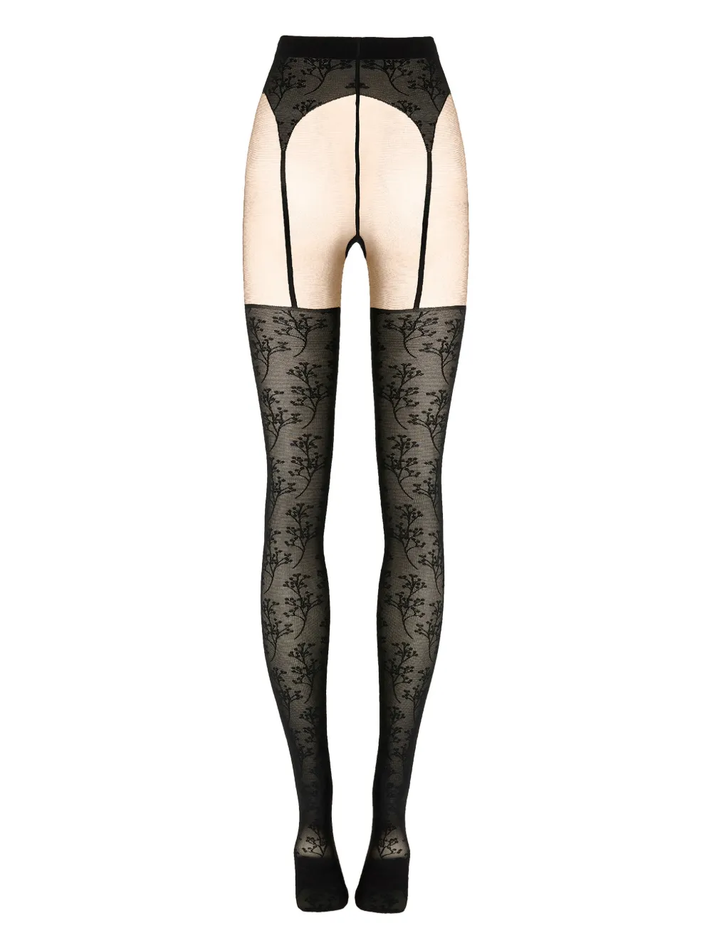 Wolford passion flower tights - Nero