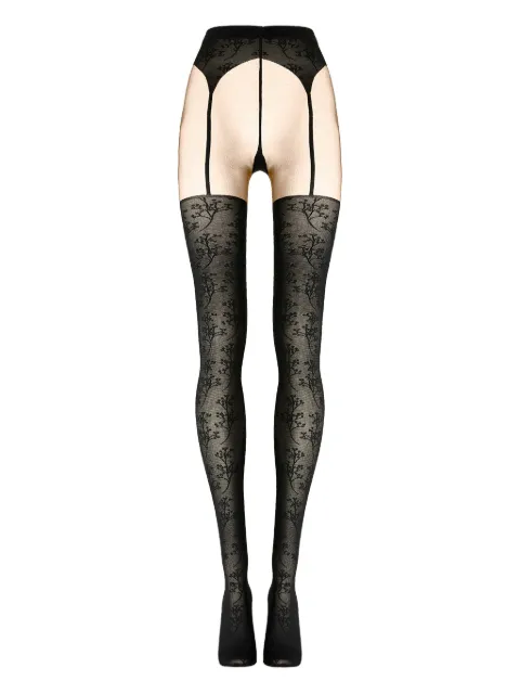 Wolford passion flower tights
