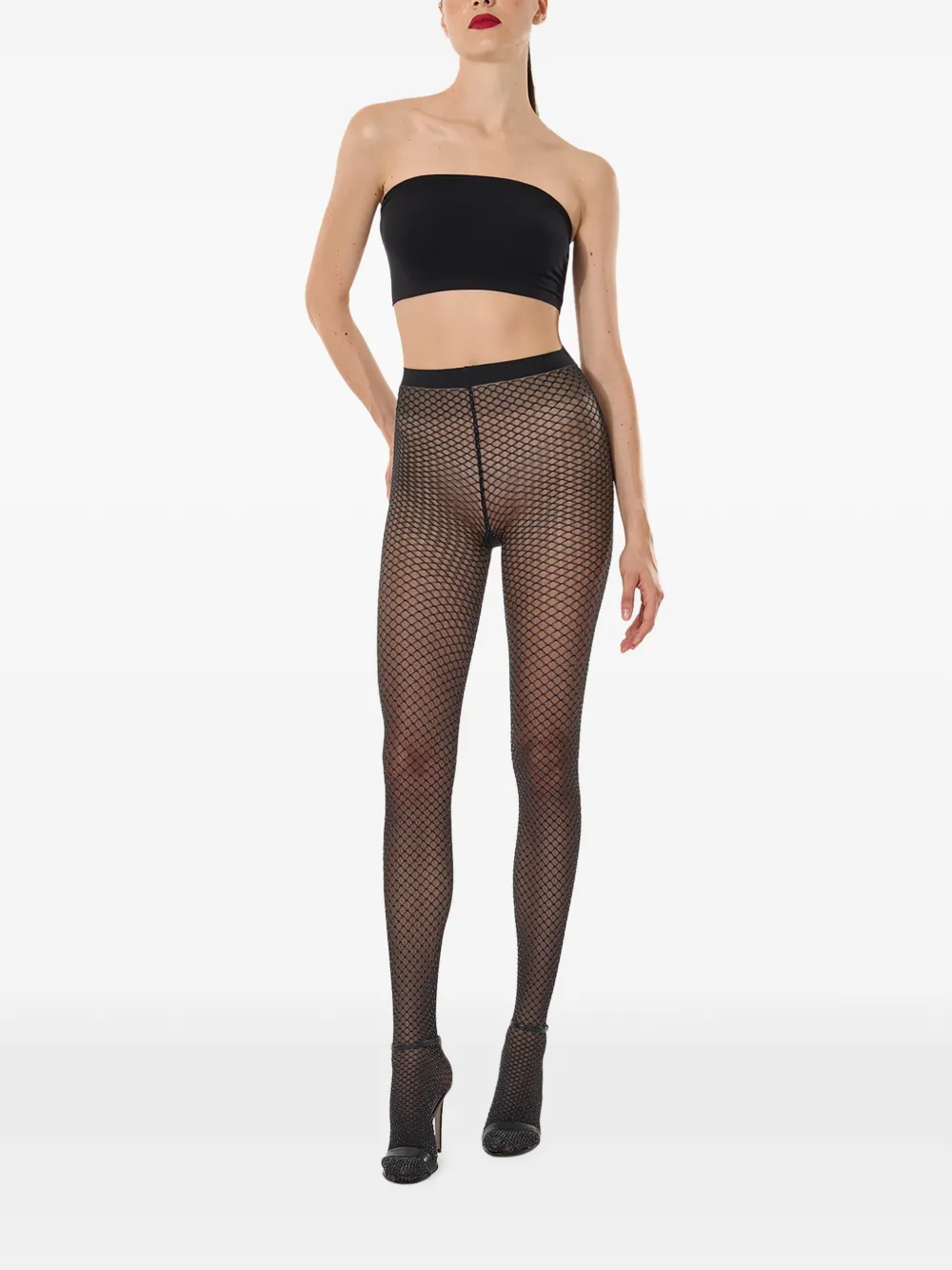 Wolford Panty met glanzend-effect Zwart